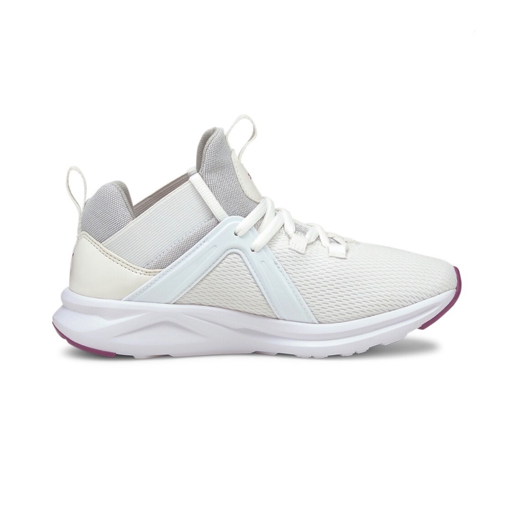 Authentic PUMA Enzo 2 Sparkle JR Boy Girl shoes US 7C NEW W/ Box Softfoam+ White - Picture 3 of 7